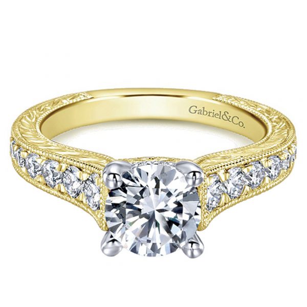 Gabriel & Co. Diamond Engagement Ring