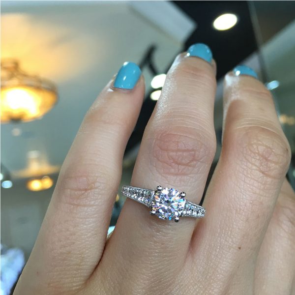 Gabriel & Co. Diamond Engagement Ring