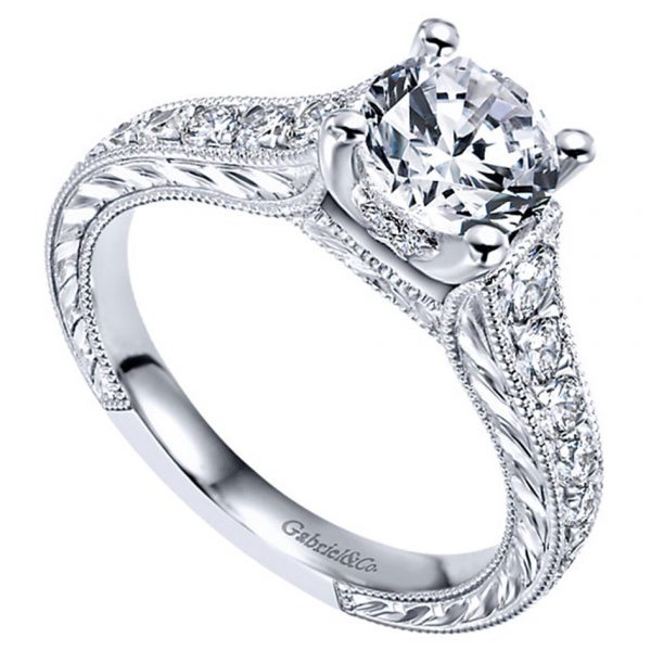 Gabriel & Co. Diamond Engagement Ring