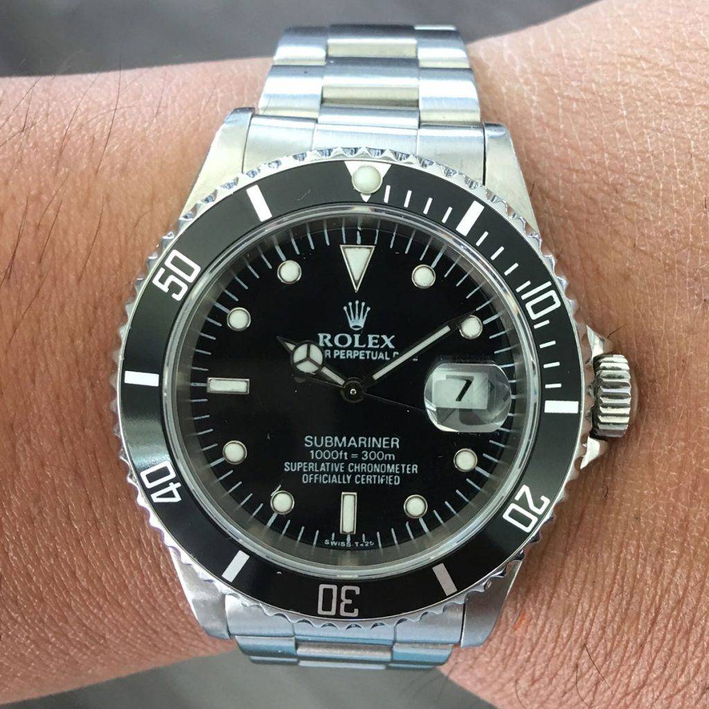 Rolex 16610 Submariner Stainless Steel Gents Watch