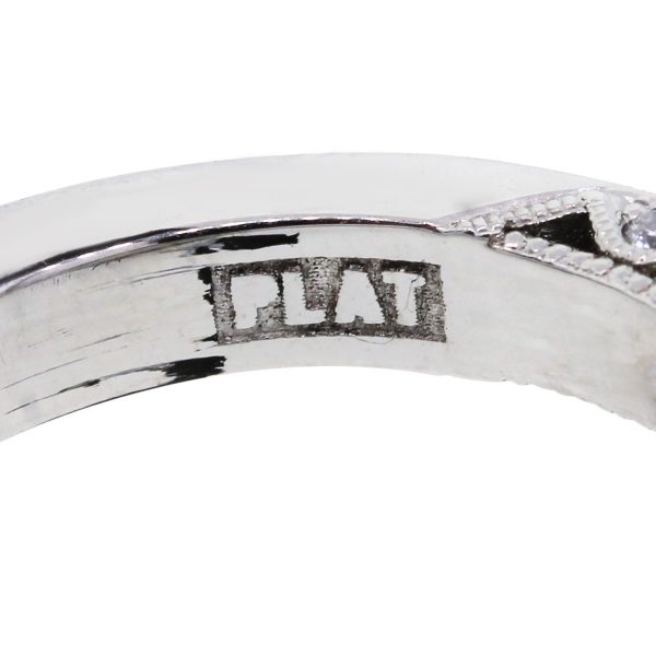 Tacori Platinum 1.32ctw Diamond Engagement Ring