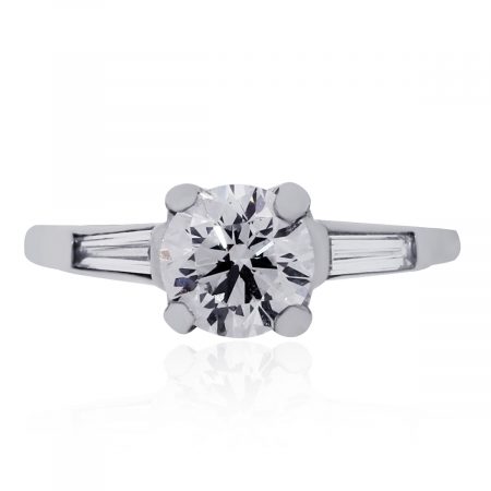GIA Certified diamond engagement ring