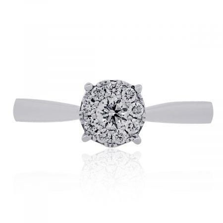 Diamond mosaic ring