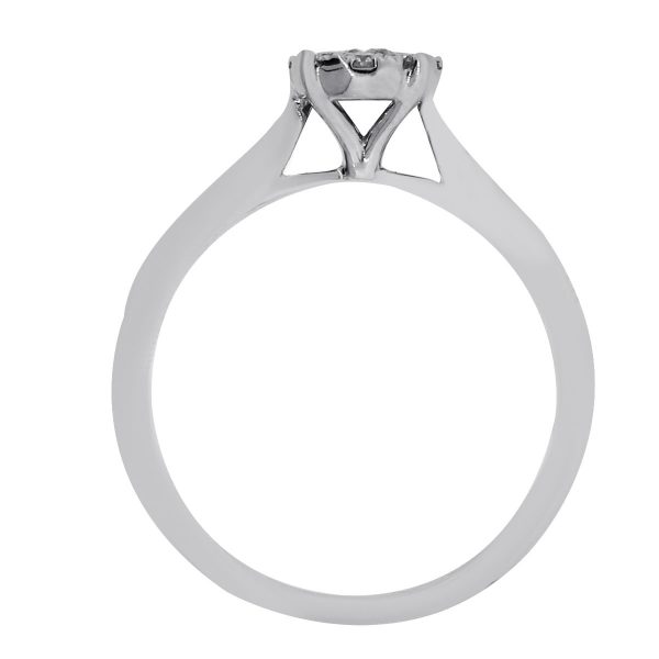Diamond mosaic ring