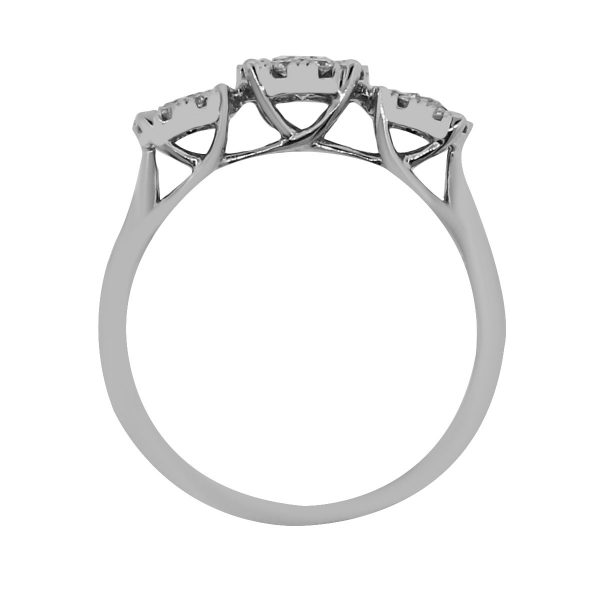 Diamond Mosaic Ring