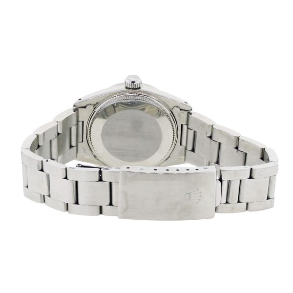 Rolex 6824 Datejust Black Diamond Dial Midsize Watch