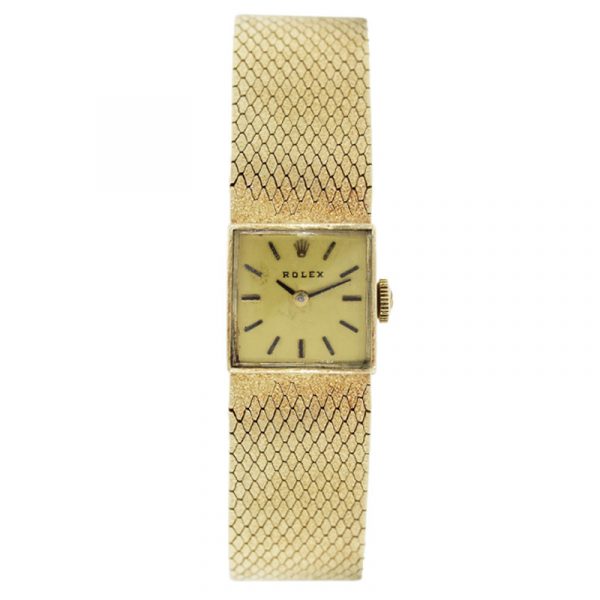 Rolex 14k Yellow Gold Ladies Vintage Watch