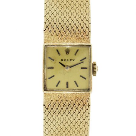 Rolex 14k Yellow Gold Ladies Vintage Watch