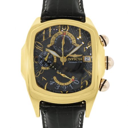 Invicta 5220903-021 Lupah 18k Yellow Gold Chronograph Watch