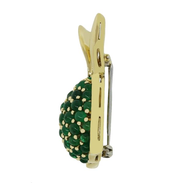 Emerald Rabbit Pin