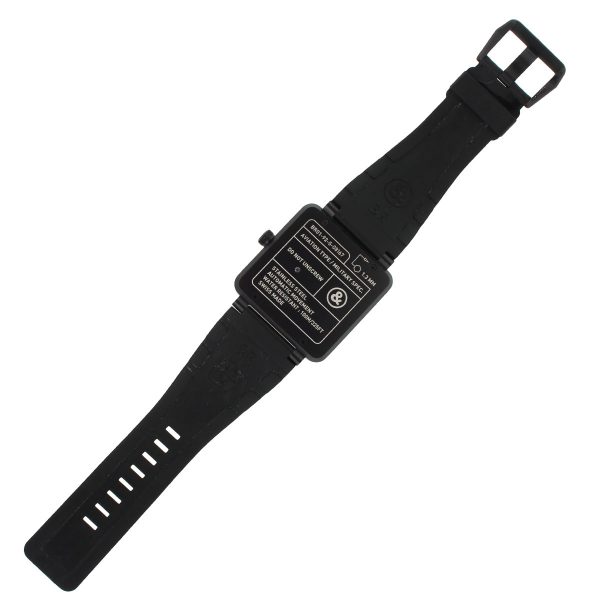 Bell & Ross BR01-92 Carbon Black PVD Black Dial Watch