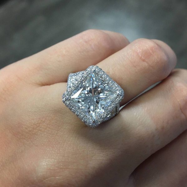 GIA Certified engagement ring