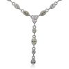 Platinum diamond necklace