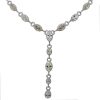 Platinum diamond necklace