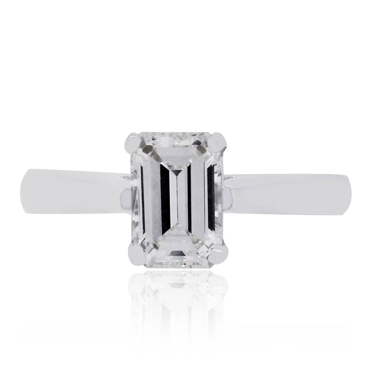 single-stone diamond ring