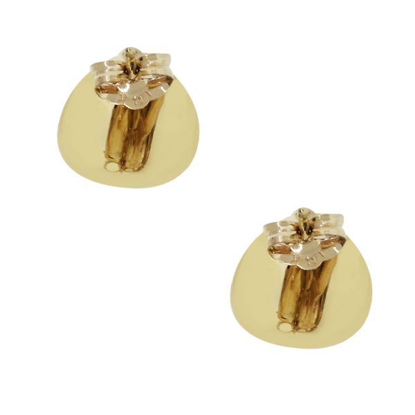 14k yellow gold earrings