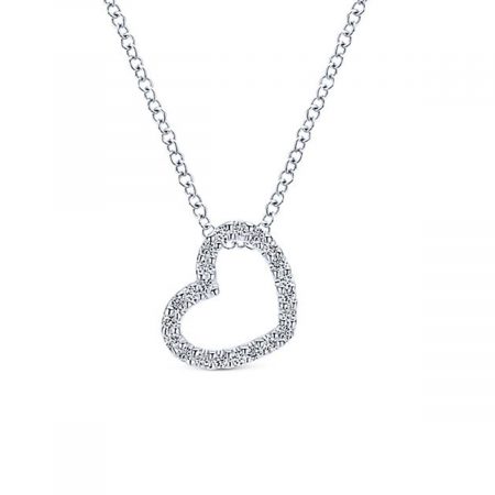 Gabriel & Co. diamond necklace