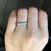 14k White Gold 0.50ctw Diamond Wedding Band