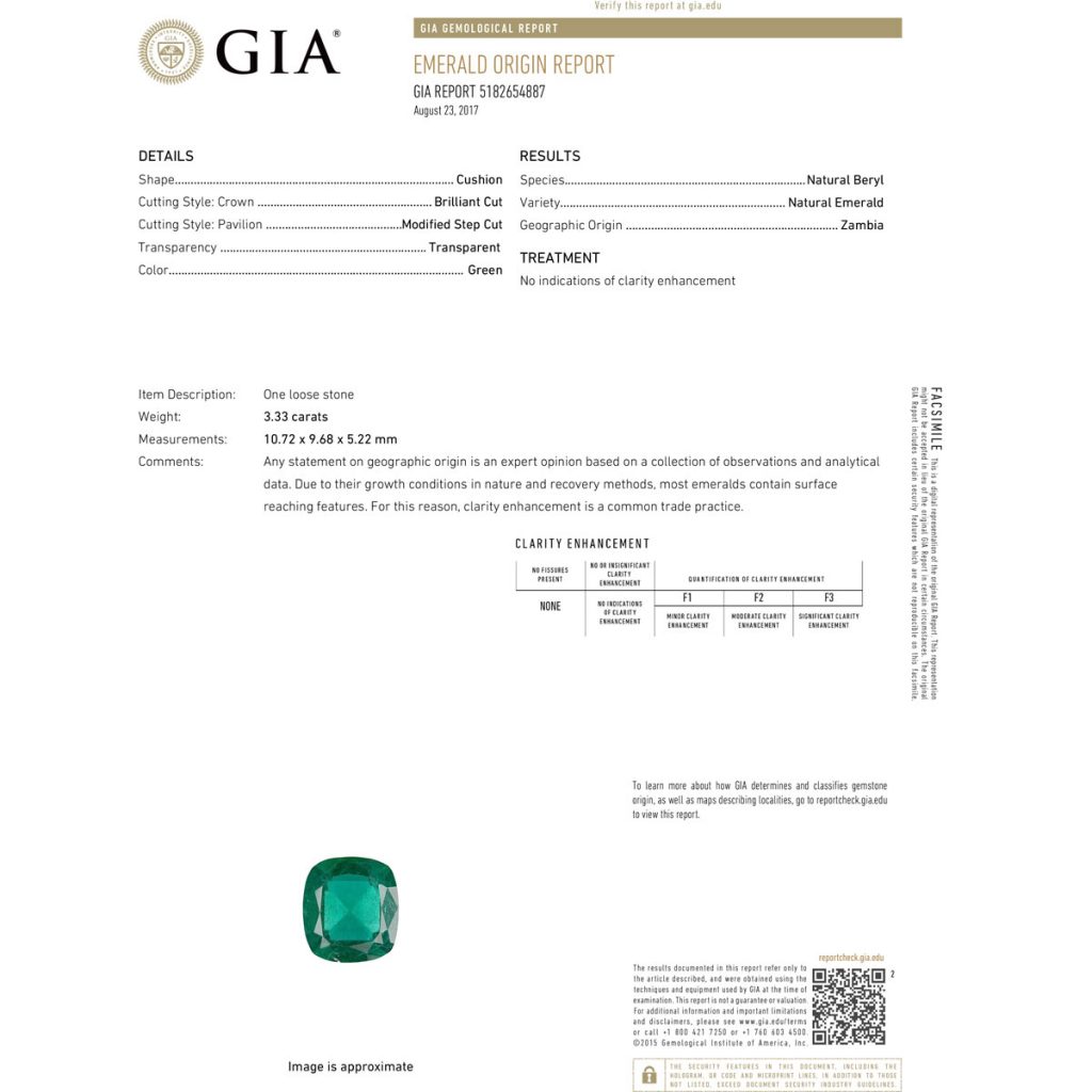 Platinum 3.33ct Untreated GIA Certified Emerald Diamond Sapphire Ring