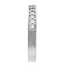 14k White Gold 0.28ctw Round Diamond Wedding Band