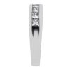white gold diamond band
