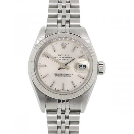 Rolex 69174 Datejust Silver Dial Stainless Steel Ladies Watch