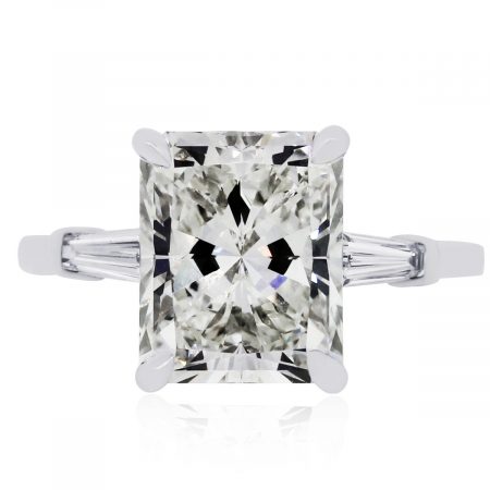 GIA certified diamond engagement ring
