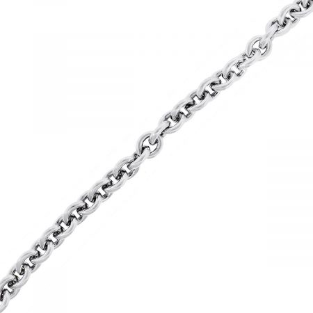 Movado Sterling Silver 0.02ctw Diamond Heart Charm Bracelet