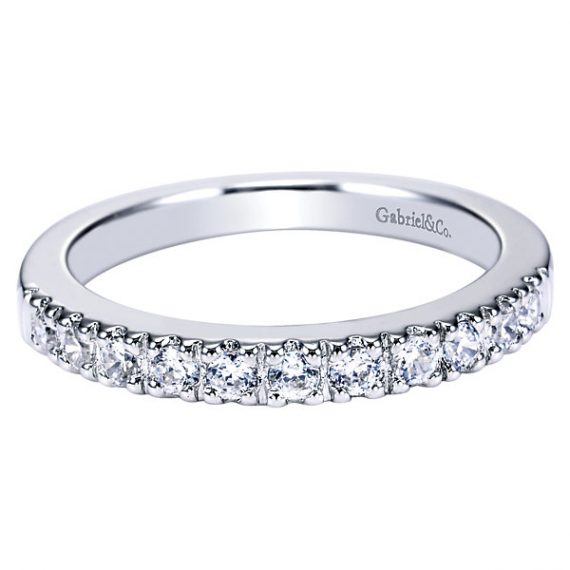 gabriel diamond wedding band 