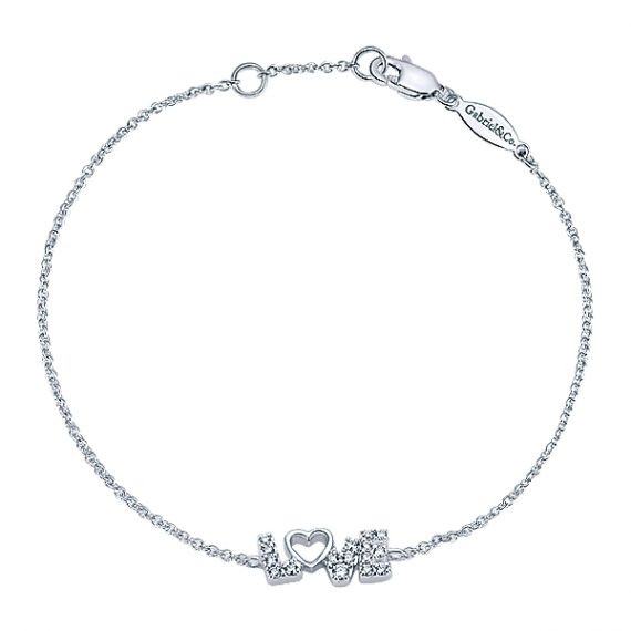 diamond love bracelet