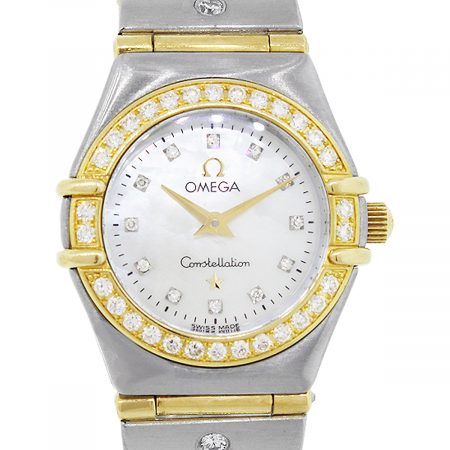 Omega Constellation Two Tone Mother of Pearl Mini Ladies Watch