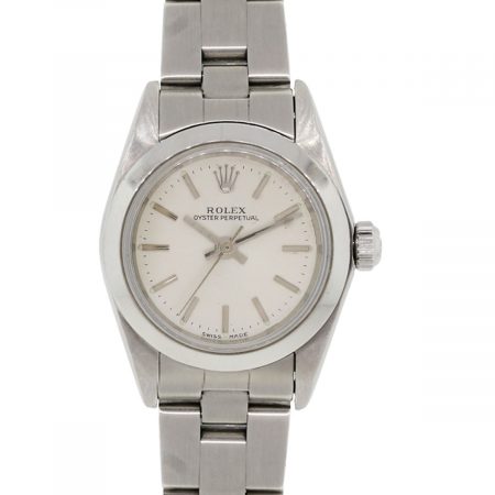 Rolex 76080 Datejust Ladies Silver Stick Dial Ladies Watch