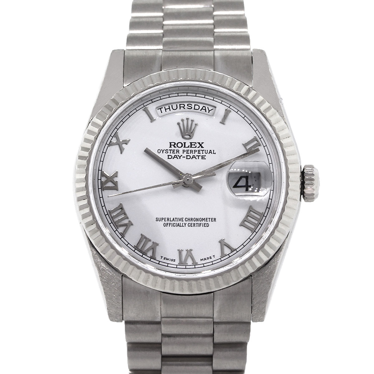 rolex presidential stainless steel