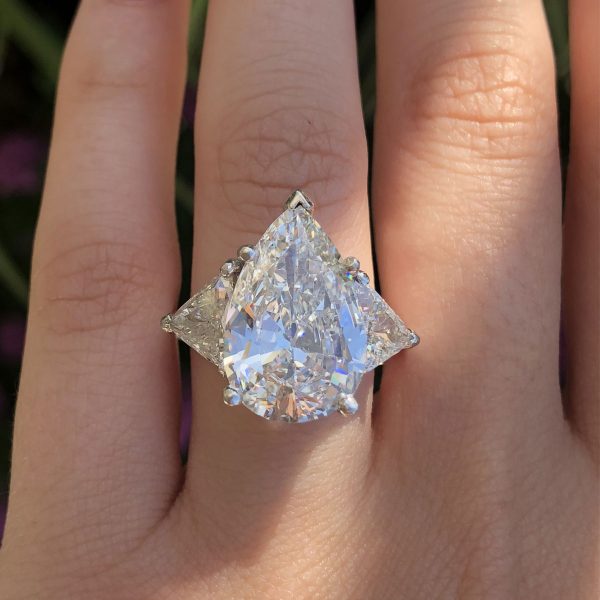big diamond engagement ring