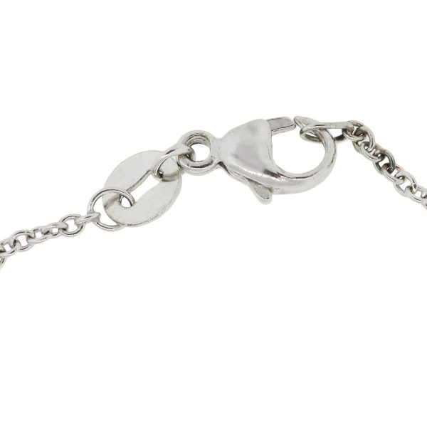white gold necklace