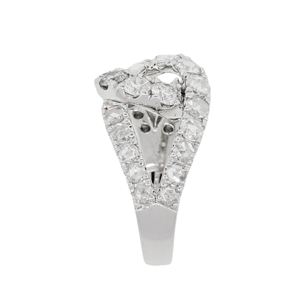 diamond swirl ring