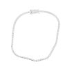 thin diamond tennis bracelet