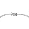 thin diamond tennis bracelet
