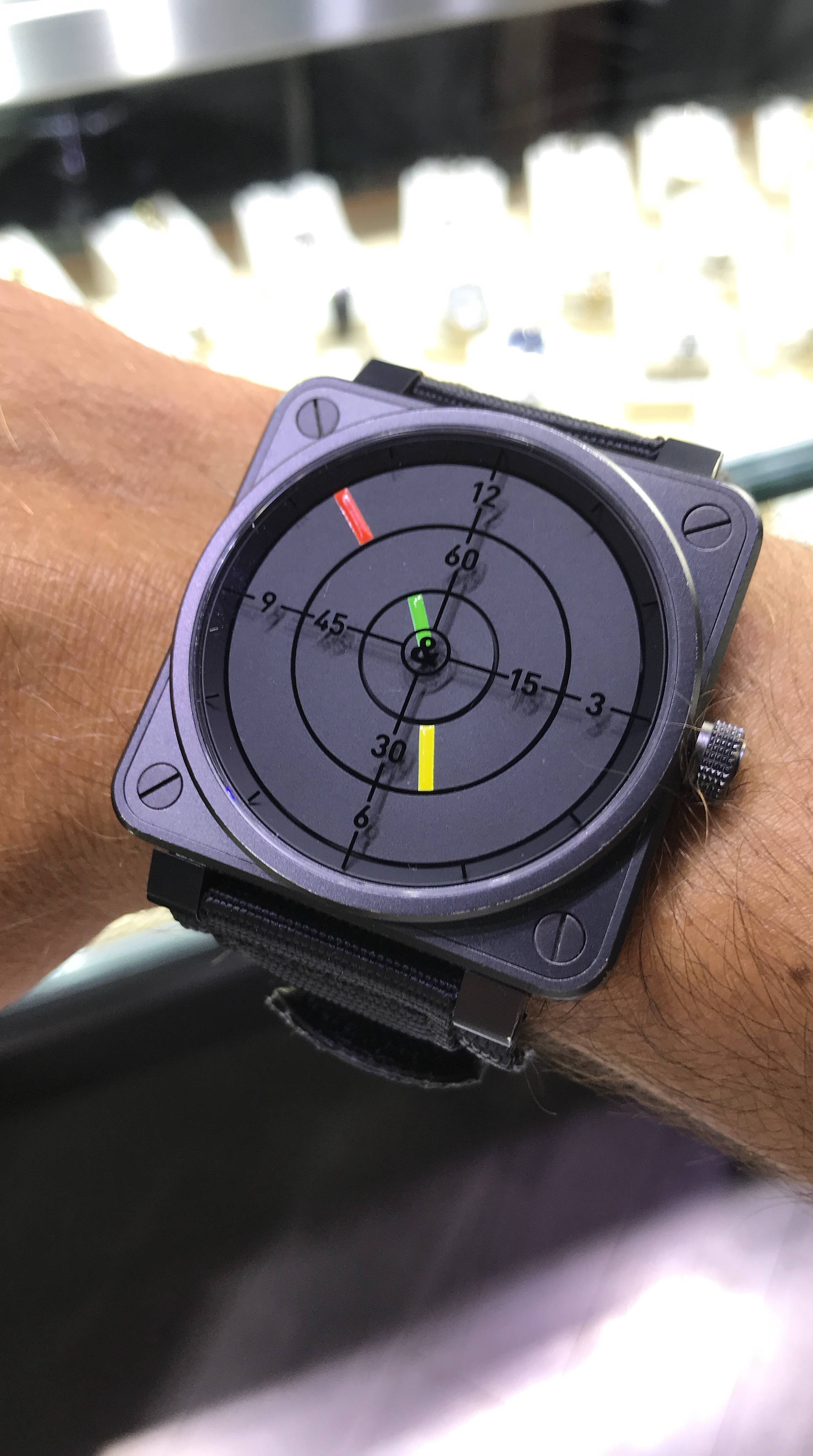 Radar LCD watch with Dual-Time | Tokyoflash Japan