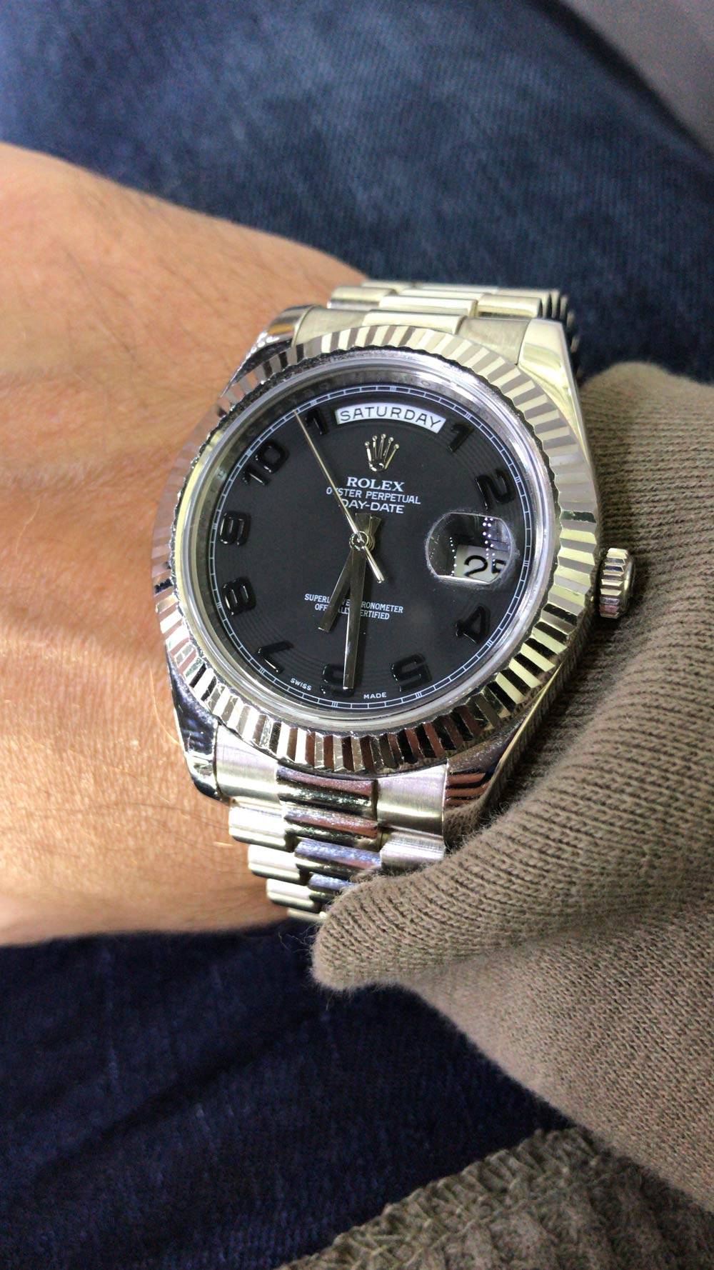 rolex 41mm president