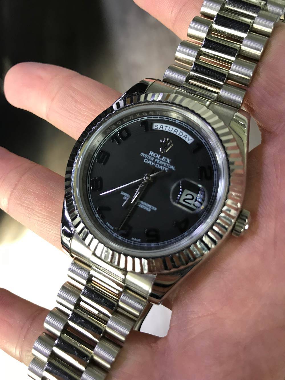 rolex day date II president review
