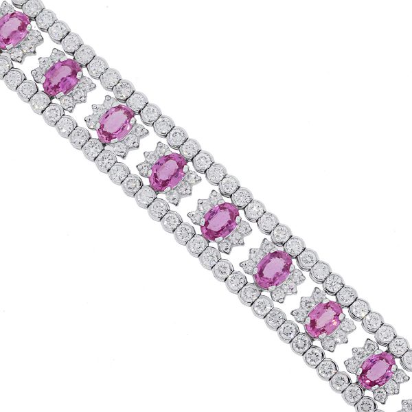 pink sapphire bracelet