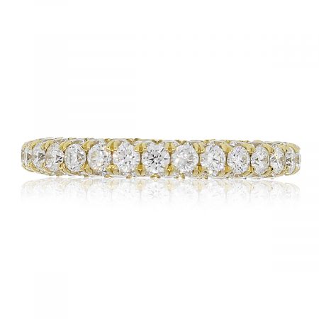 yellow gold eternity band