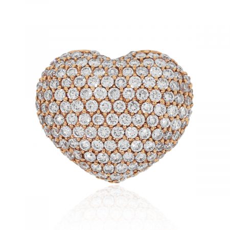 diamond heart pendant