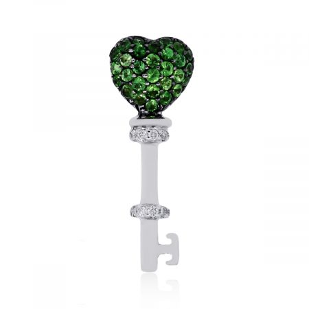 Tsavorite Gemstone Pendant