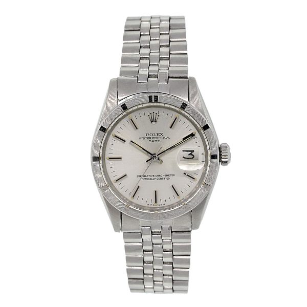Rolex stainless steel watch