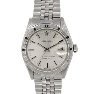 Rolex 1501 Oyster Perpetual Date Silver Dial Stainless Steel Watch