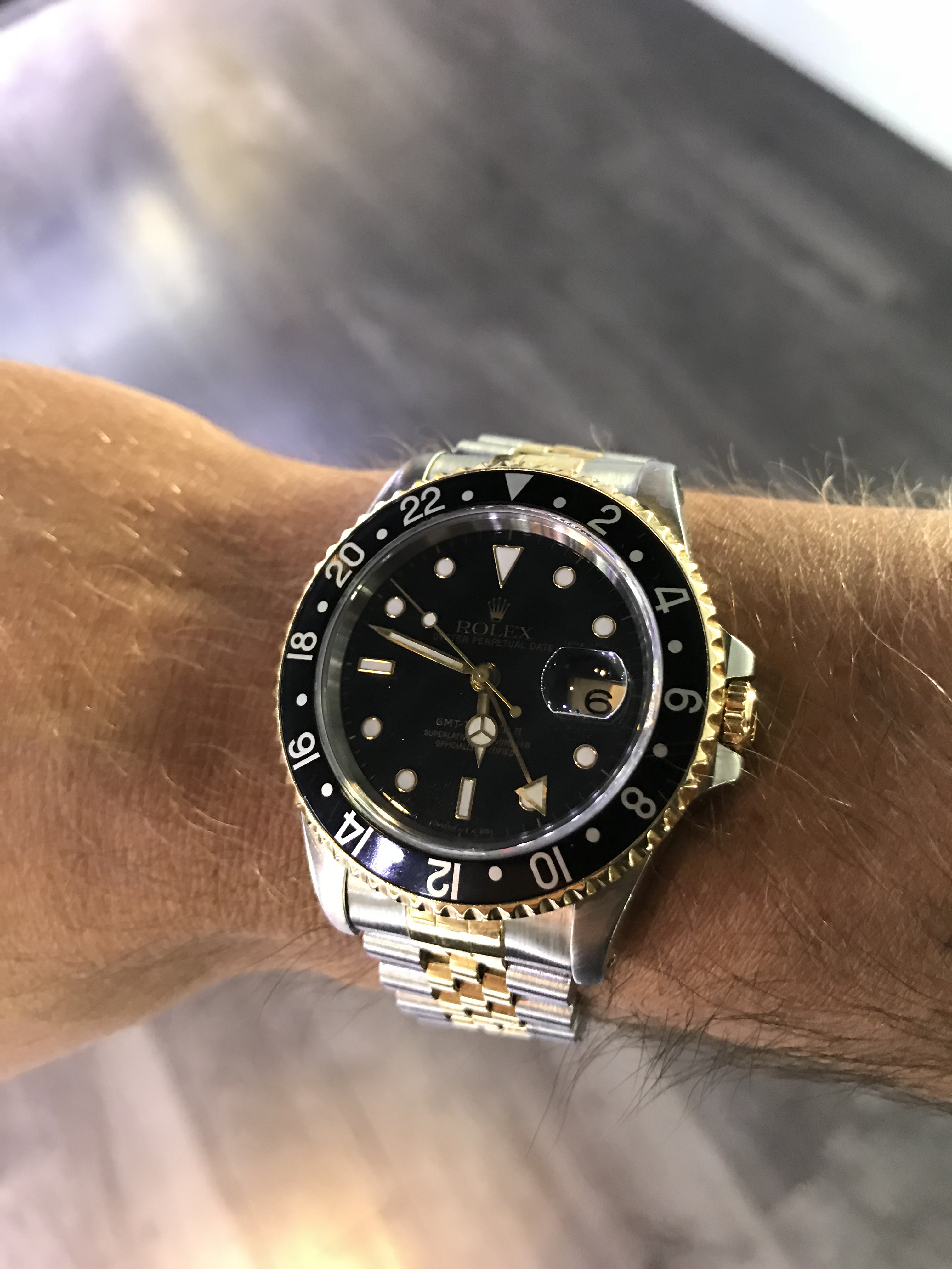 Rolex GMT jubilee bracelet