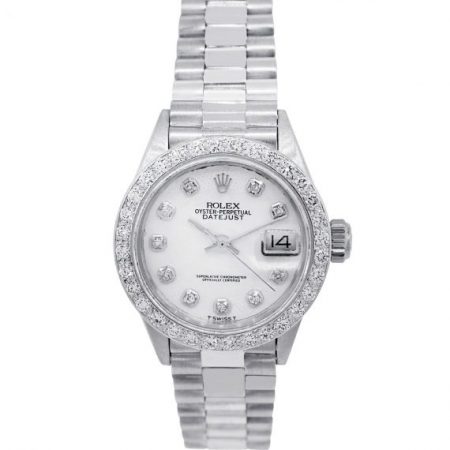 Ladies Rolex Presidential White Gold or Platinum? l South Florida Jewelry