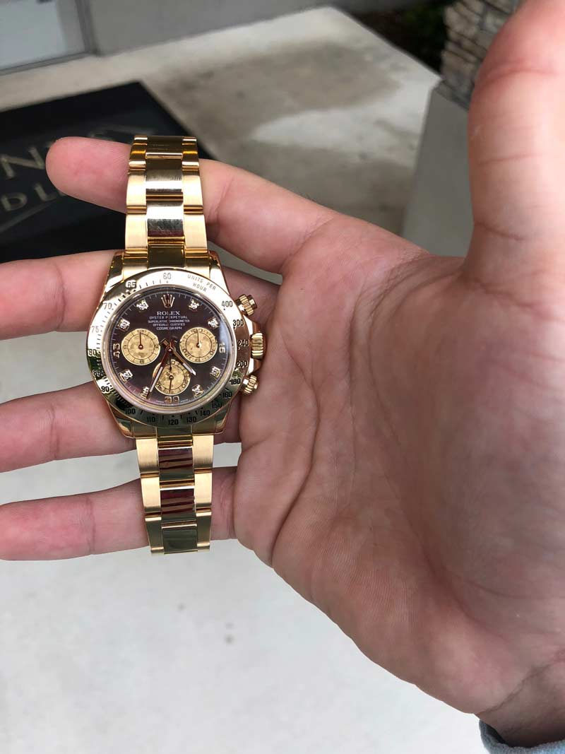 Rolex deals polishing price